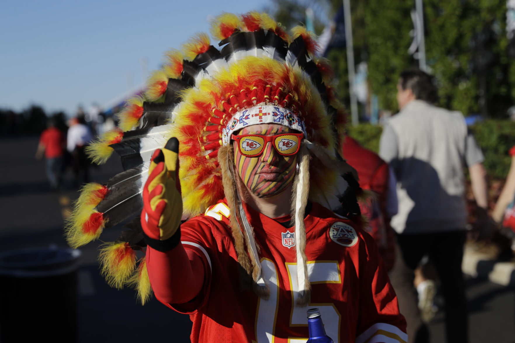 Chiefs Fans-Native Imagery Football